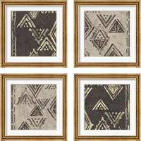 Framed 'Bazaar Tapestry 4 Piece Framed Art Print Set' border=