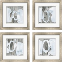 Framed 'Cave Formation 4 Piece Framed Art Print Set' border=