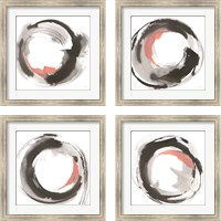 Framed 'Hake Clay 4 Piece Framed Art Print Set' border=