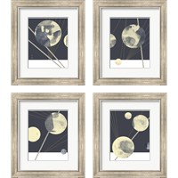 Framed 'Planetary Weights 4 Piece Framed Art Print Set' border=