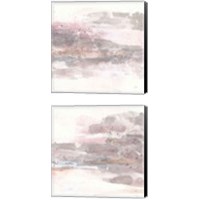 Framed 'Secondary Abstractions 2 Piece Canvas Print Set' border=