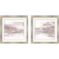 Framed 'Secondary Abstractions 2 Piece Framed Art Print Set' border=