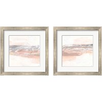 Framed 'Secondary Abstractions 2 Piece Framed Art Print Set' border=