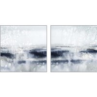 Framed 'Window Fog 2 Piece Art Print Set' border=