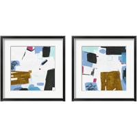 Framed 'Sunny Winter Day  2 Piece Framed Art Print Set' border=