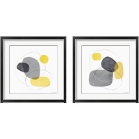 Framed 'Radiance  2 Piece Framed Art Print Set' border=