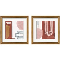 Framed 'Sierra Abstract 2 Piece Framed Art Print Set' border=
