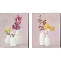 Framed 'Autumn Greenhouse 2 Piece Canvas Print Set' border=