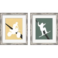 Framed 'It's All About the Game 2 Piece Framed Art Print Set' border=