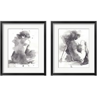 Framed 'Waterforms  2 Piece Framed Art Print Set' border=