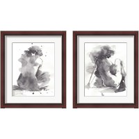 Framed 'Waterforms  2 Piece Framed Art Print Set' border=