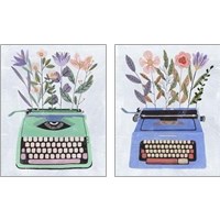 Framed 'Nourishing Words 2 Piece Art Print Set' border=