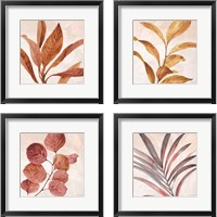 Framed 'Terra 4 Piece Framed Art Print Set' border=