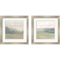 Framed 'Peaceful Calm 2 Piece Framed Art Print Set' border=