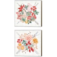 Framed 'Festive Season 2 Piece Canvas Print Set' border=