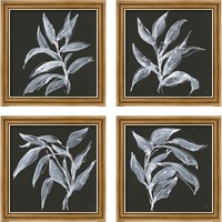 Framed 'Branch  4 Piece Framed Art Print Set' border=