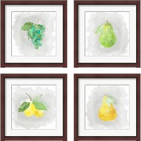 Framed 'Life is Sweet 4 Piece Framed Art Print Set' border=