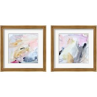 Framed 'Gestures 2 Piece Framed Art Print Set' border=