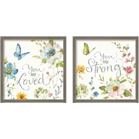 Framed 'Shine Bright 2 Piece Framed Art Print Set' border=