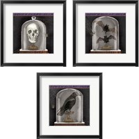 Framed 'Apothecary Noir 3 Piece Framed Art Print Set' border=