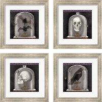 Framed 'Apothecary Noir 4 Piece Framed Art Print Set' border=