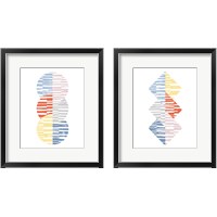 Framed 'Meditate Bright 2 Piece Framed Art Print Set' border=