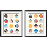 Framed 'Repetition  2 Piece Framed Art Print Set' border=