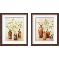 Framed 'Woodland Still Life 2 Piece Framed Art Print Set' border=