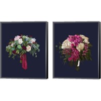 Framed 'Bouquet  2 Piece Canvas Print Set' border=