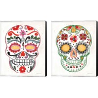 Framed 'Homage to Frida 2 Piece Canvas Print Set' border=