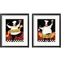 Framed 'Bon Appetit 2 Piece Framed Art Print Set' border=