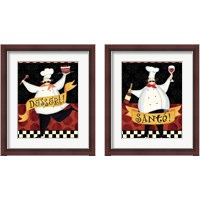 Framed 'Bon Appetit 2 Piece Framed Art Print Set' border=