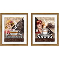 Framed 'Coffee 2 Piece Framed Art Print Set' border=