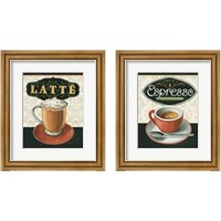 Framed 'Coffee Moment 2 Piece Framed Art Print Set' border=