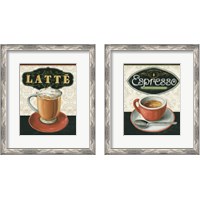 Framed 'Coffee Moment 2 Piece Framed Art Print Set' border=