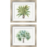 Framed 'Mixed Greens  2 Piece Framed Art Print Set' border=