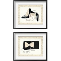 Framed 'From Emily's Closet 2 Piece Framed Art Print Set' border=