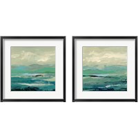 Framed Turquoise Bay 2 Piece Framed Art Print Set