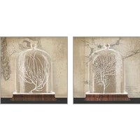 Framed 'Coral Cloche 2 Piece Art Print Set' border=