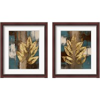 Framed 'Golden Force 2 Piece Framed Art Print Set' border=