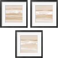 Framed 'Neutral Slate 3 Piece Framed Art Print Set' border=