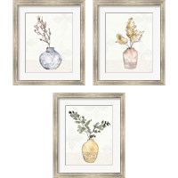 Framed 'Fresh Farmhouse 3 Piece Framed Art Print Set' border=