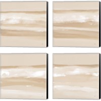 Framed 'Neutral Slate 4 Piece Canvas Print Set' border=