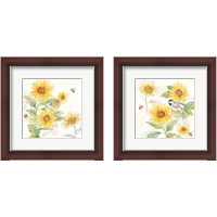 Framed 'Be My Sunshine 2 Piece Framed Art Print Set' border=