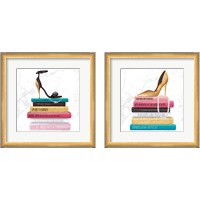 Framed 'Paris Style Marble 2 Piece Framed Art Print Set' border=