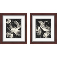 Framed 'Bold Dark Vertical 2 Piece Framed Art Print Set' border=