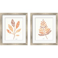 Framed 'Botanical Sketches Spice 2 Piece Framed Art Print Set' border=