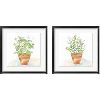 Framed 'Let it Grow 2 Piece Framed Art Print Set' border=