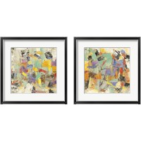 Framed 'Rivoluzione Colorata 2 Piece Framed Art Print Set' border=