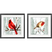 Framed 'Christmas Hinterland 2 Piece Framed Art Print Set' border=